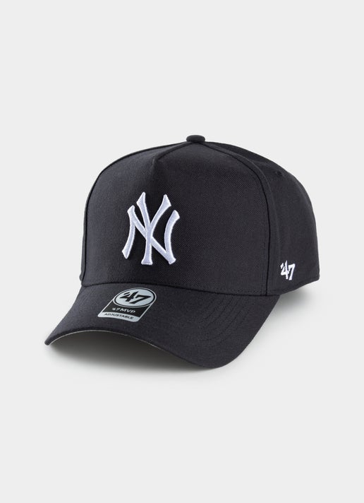47 Brand Mlb New York Yankees Mvp Dt Snapback Cap in Blue | Red Rat