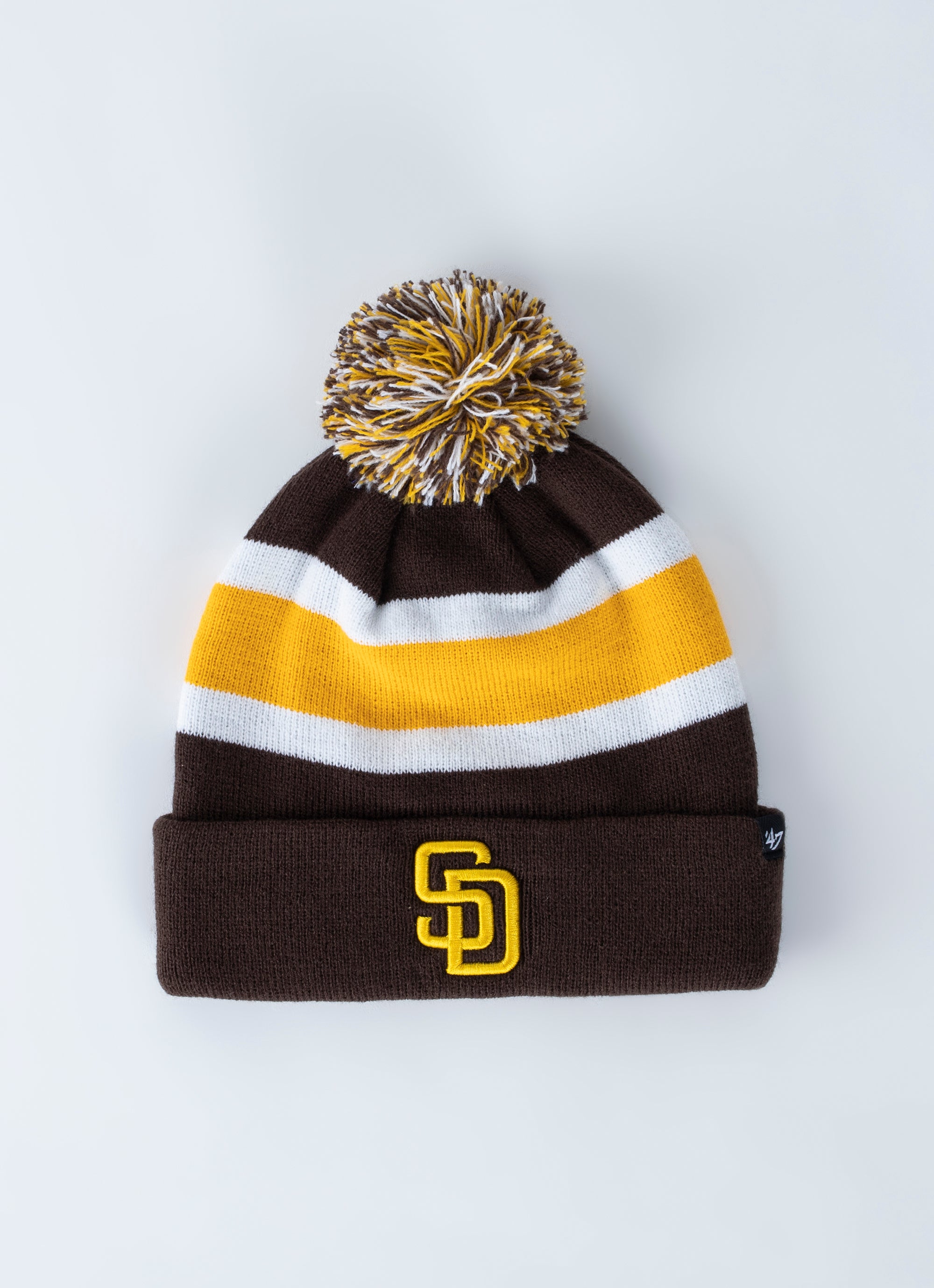 brown padres beanie