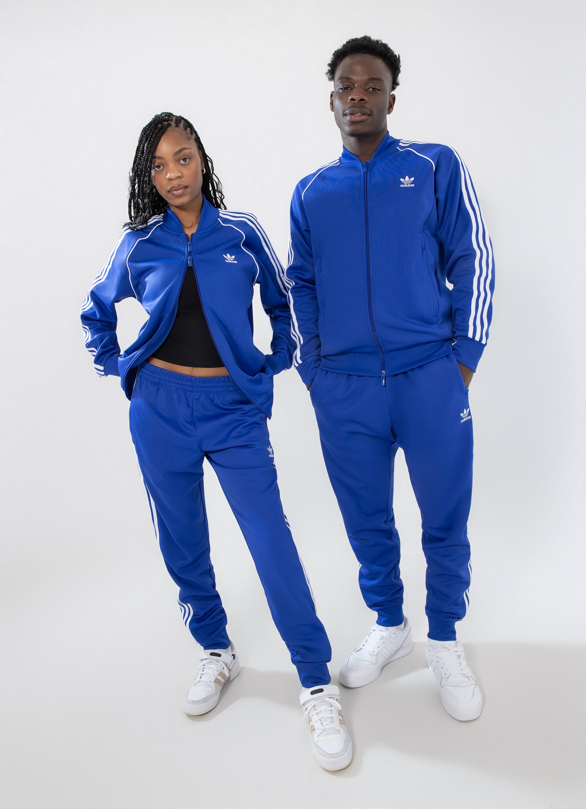 Adidas Adicolor Classics Sst Track Jacket in Blue Red Rat