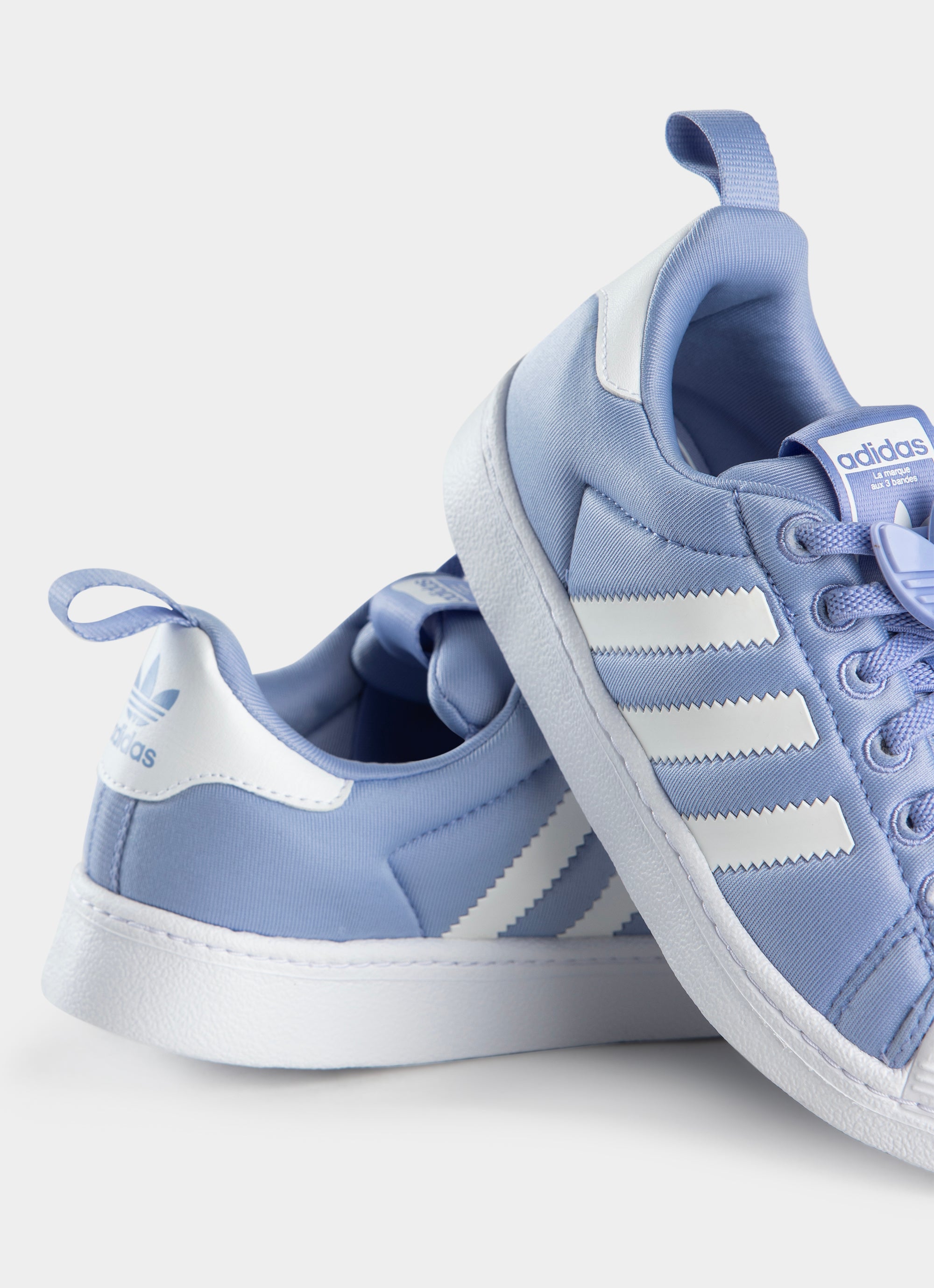 Adidas Original Superstar 360 Shoes Kids in Blue Red Rat