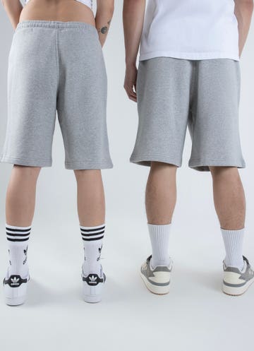 Adidas Originals Essentials Shorts Adicolor Red | Trefoil Rat in Grey