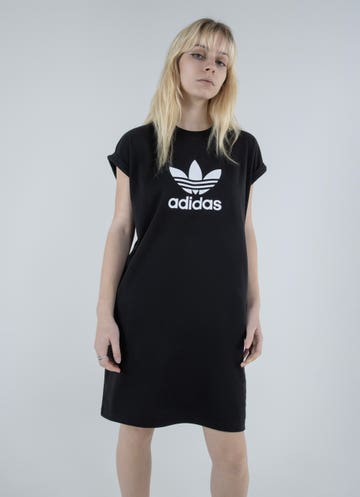 adidas high neck trefoil dress