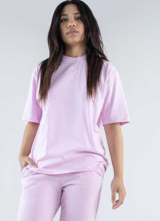 Adidas Originals Essentials Tee - Womens in Pink | Red Rat