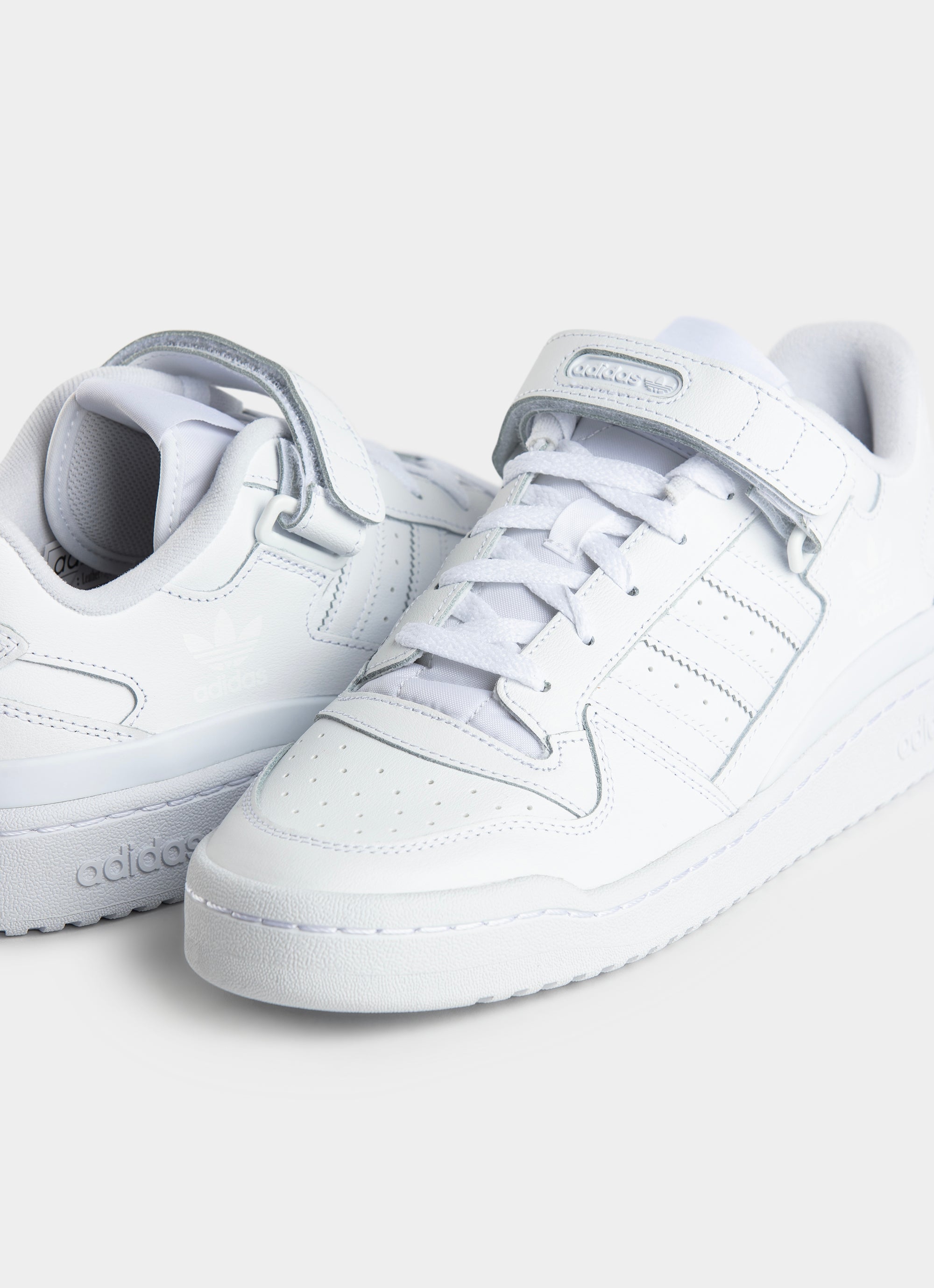 Adidas originals low sale refined forum sneakers