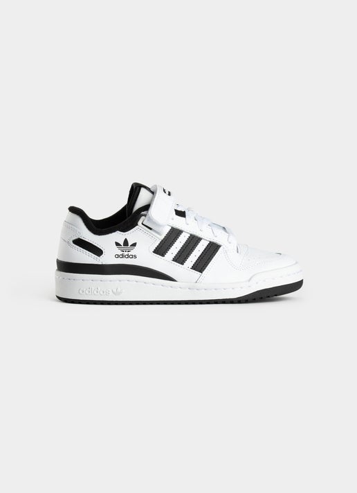 Adidas Originals Forum Low Shoes - Youth in White | Red Rat