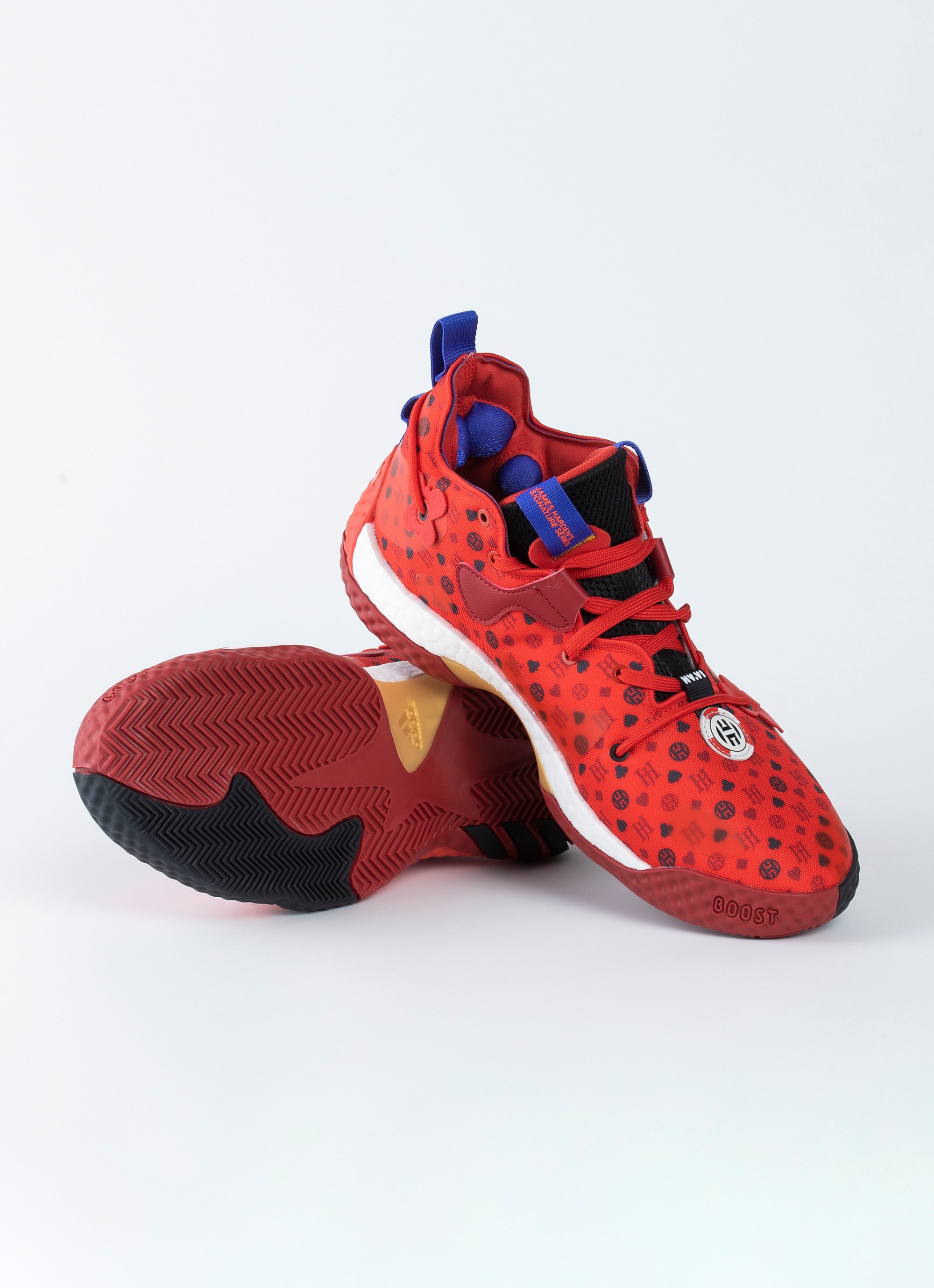 Harden clearance shoes red