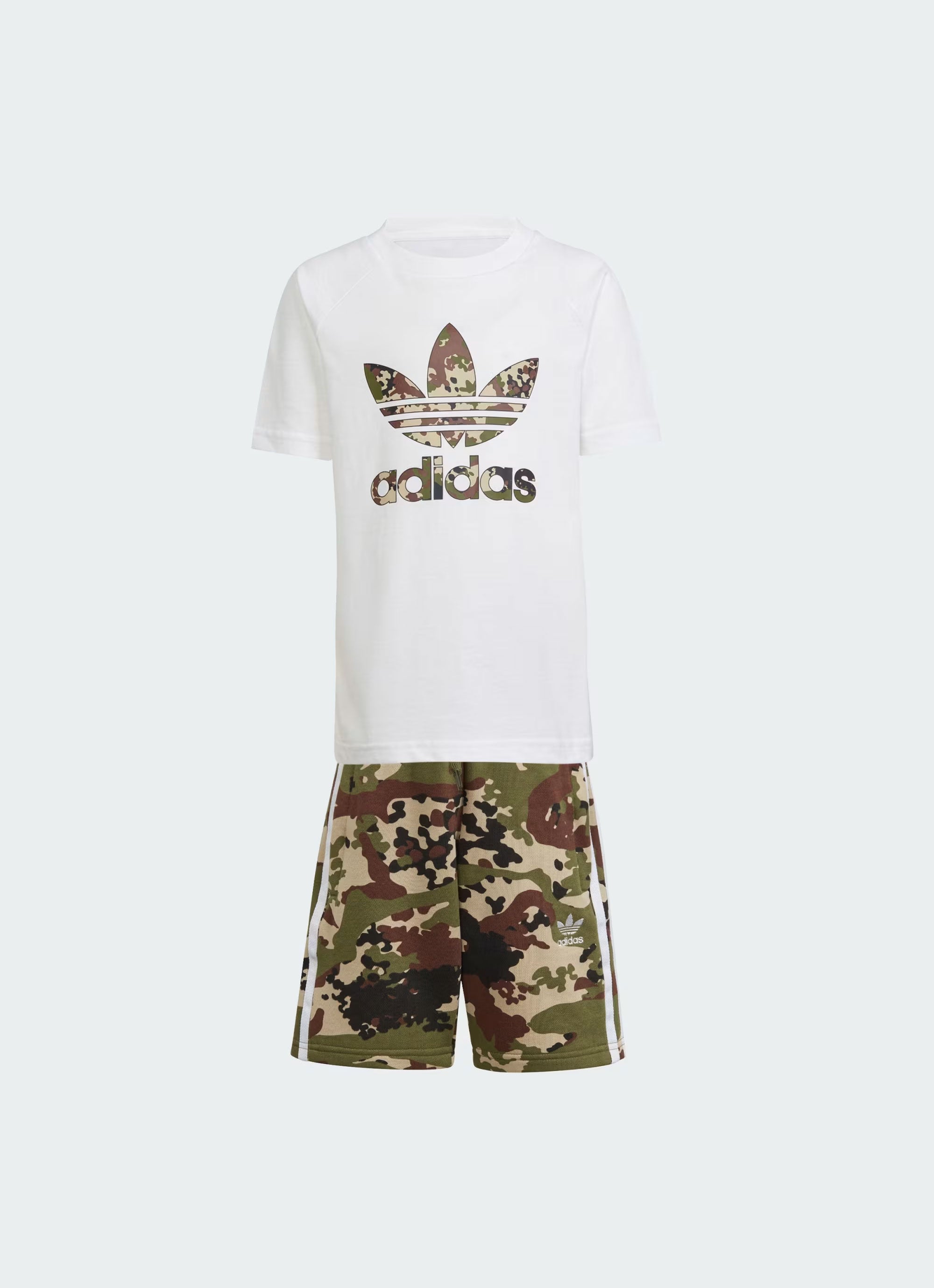 Adidas short sales tee set