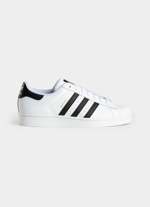 Adidas Originals Superstar Shoes in White | Red Rat