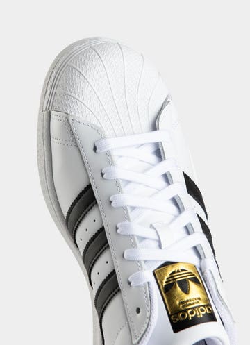 Adidas Superstar Shoes - White/Black - 10