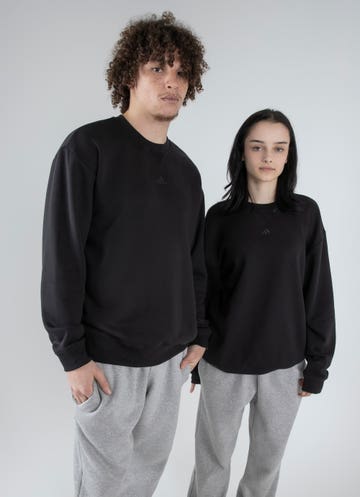 Adidas Sportswear All | Sweatshirt Black Rat in Red Szn Fleece