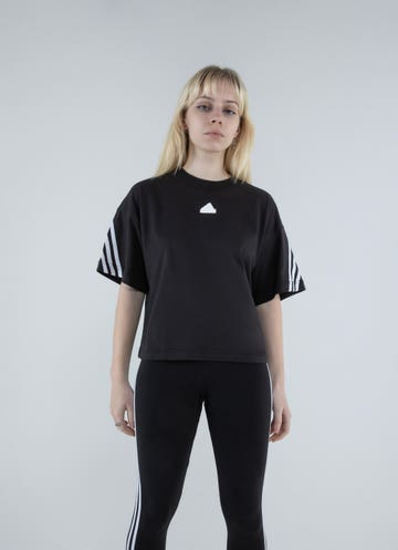 Women's Adidas Future Iconic 3-Stripes Leggings (Black) – The