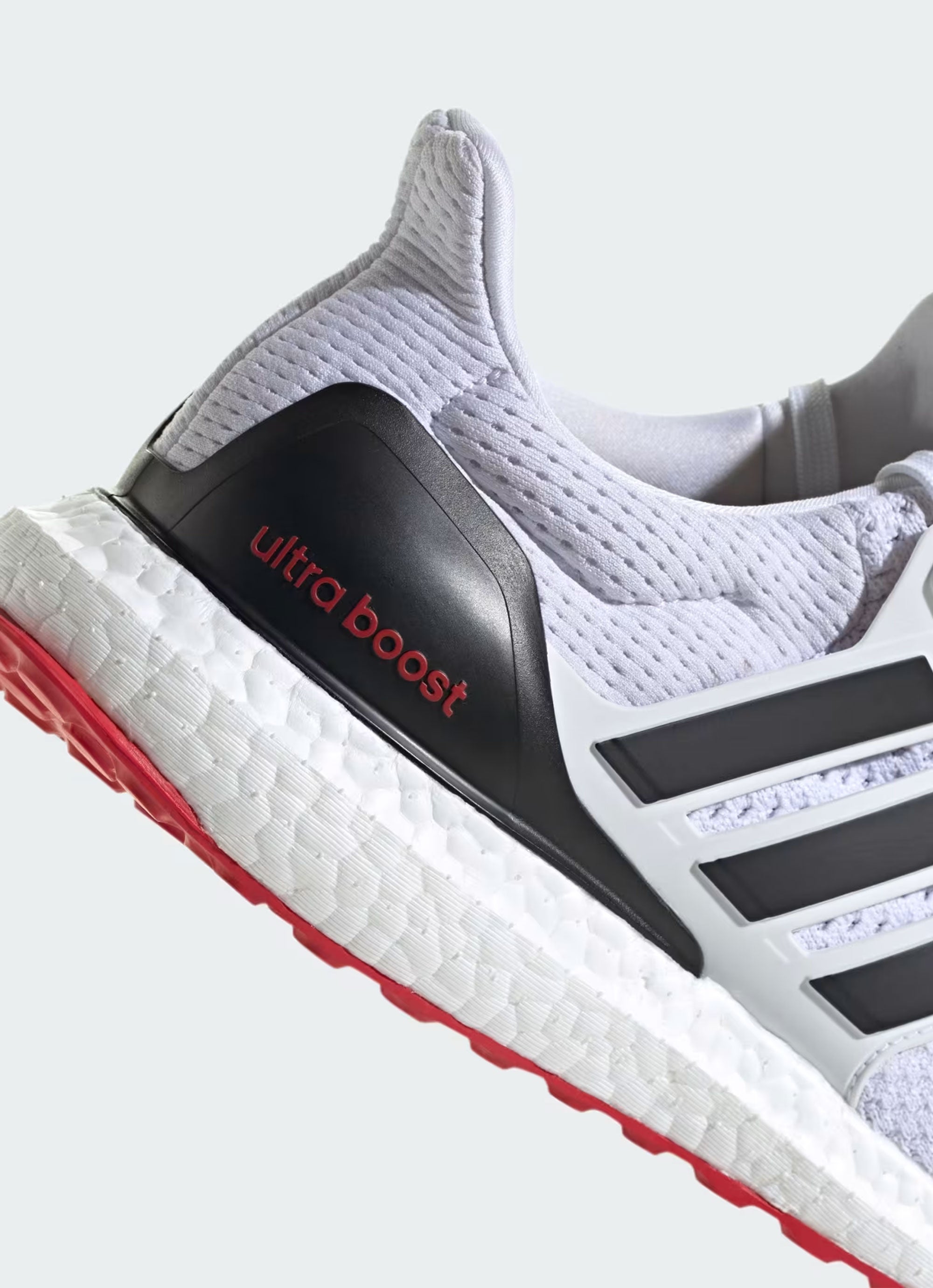 Adidas Sportswear Ultraboost 1.0 Shoes in White Red Rat