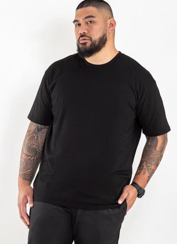 Red - Staple Colour Big Tee | in Black Rat & As Tall