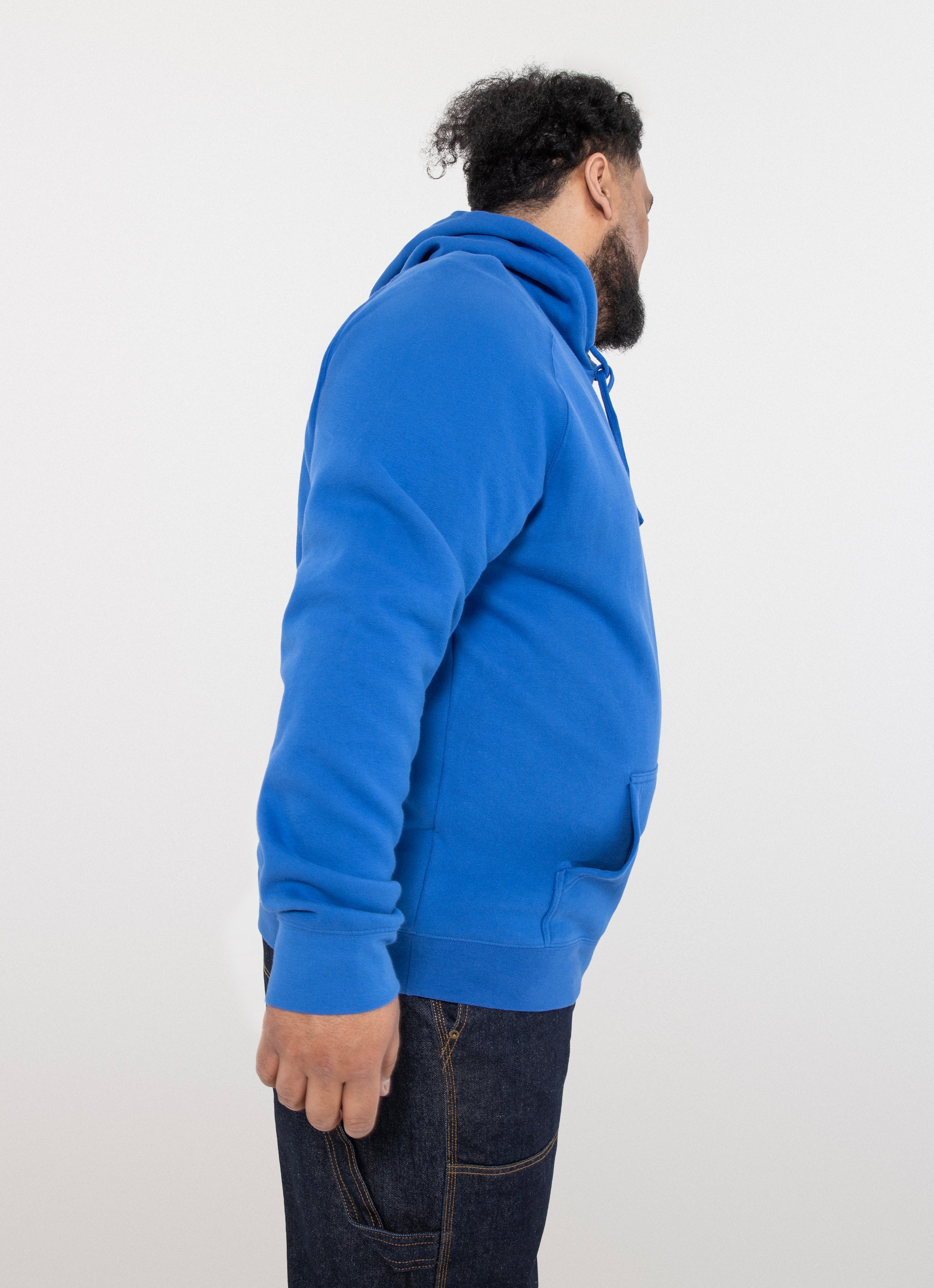 As Colour Supply Hoodie Big Tall in Blue Red Rat