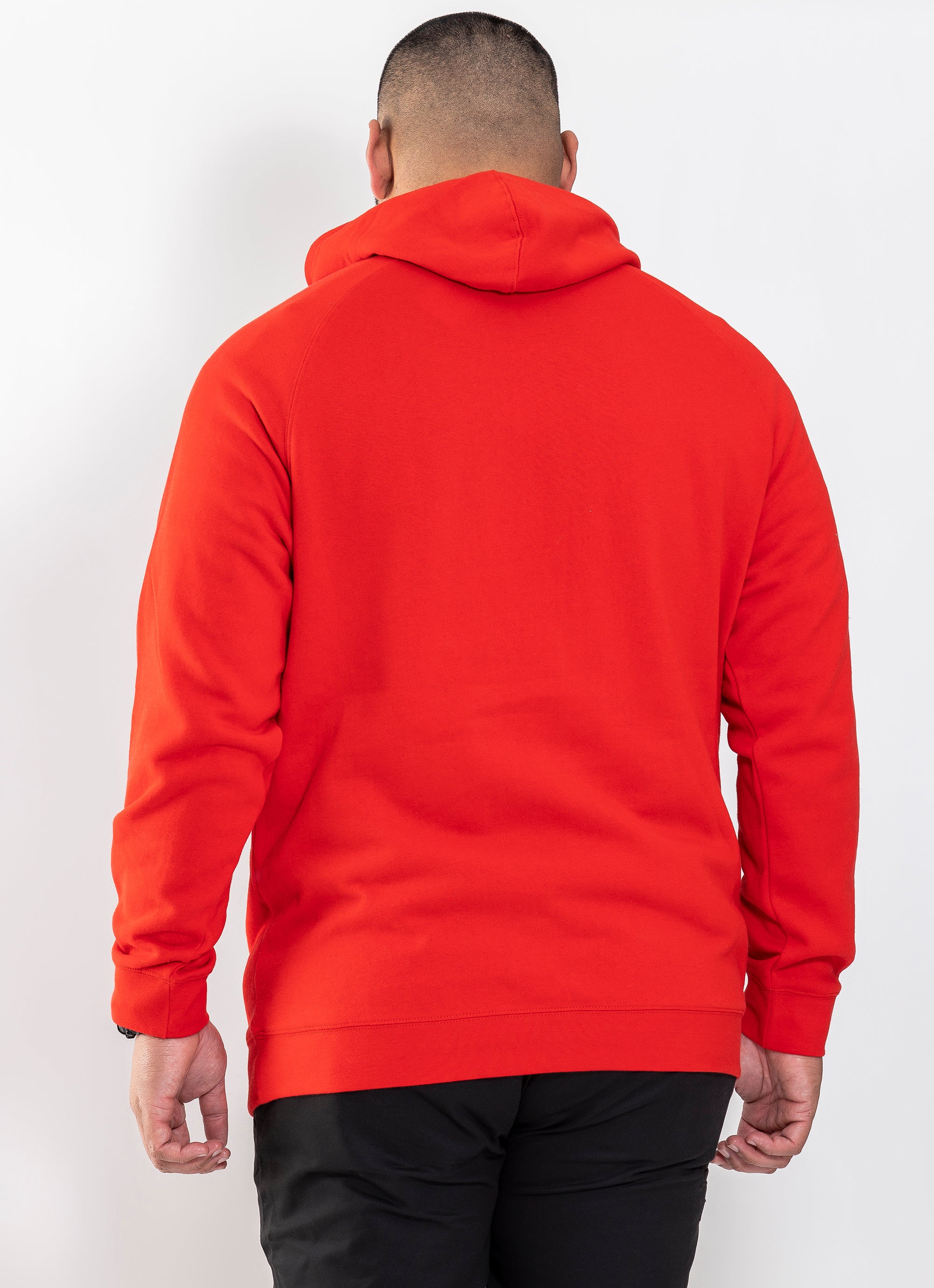 Big and cheap tall red hoodie