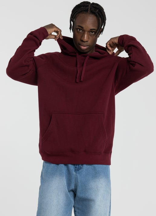 As Colour Supply Hoodie in Maroon | Red Rat