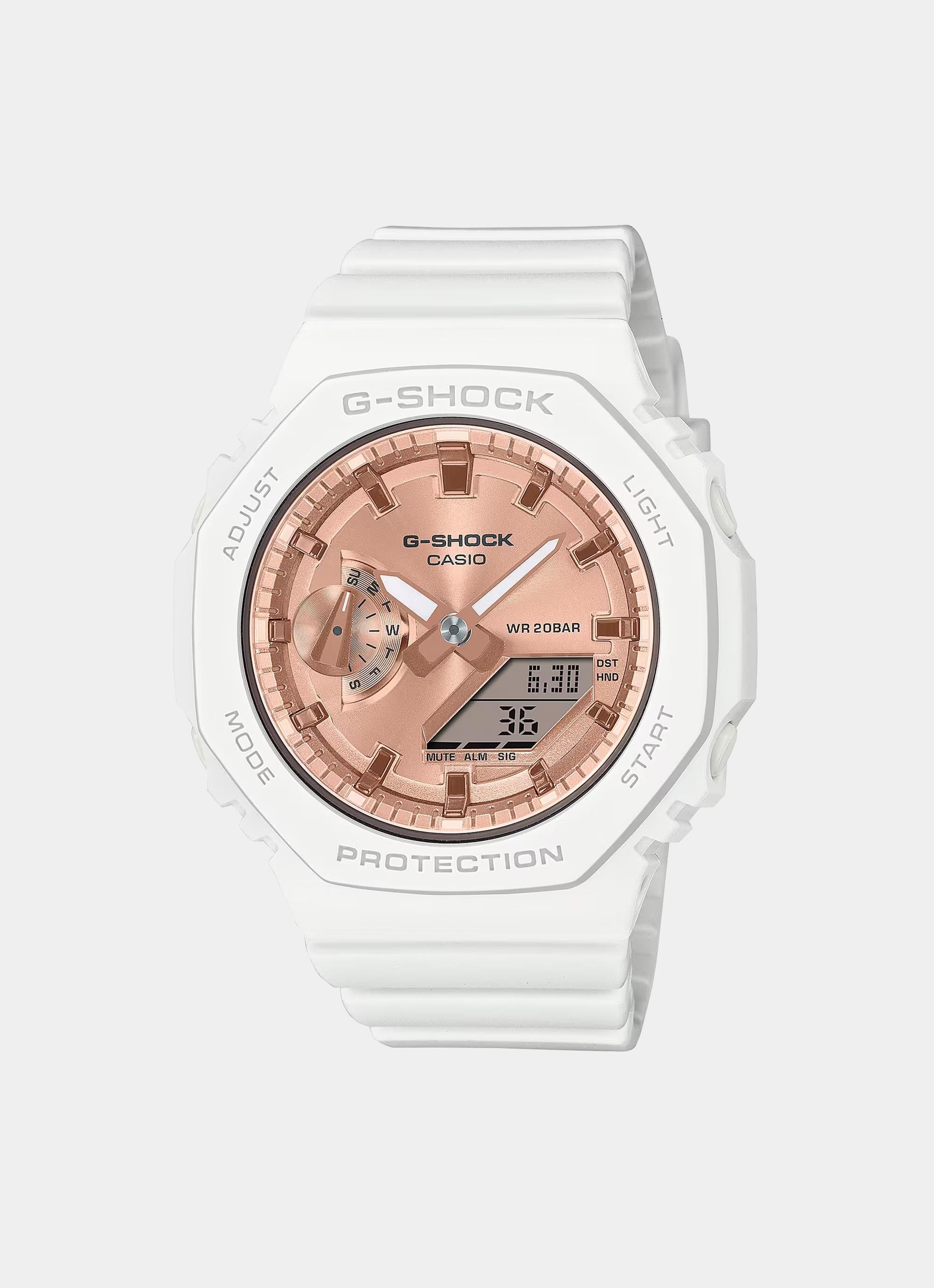 S shock 2025 white watch