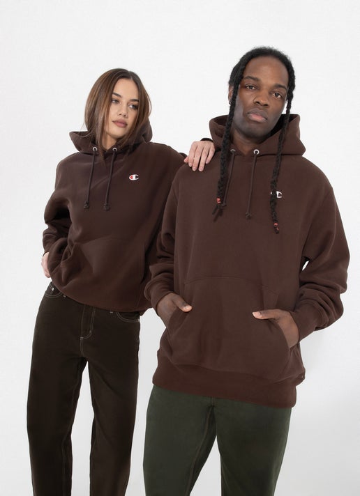 Champion Reverse Weave Hoodie in Brown | Red Rat