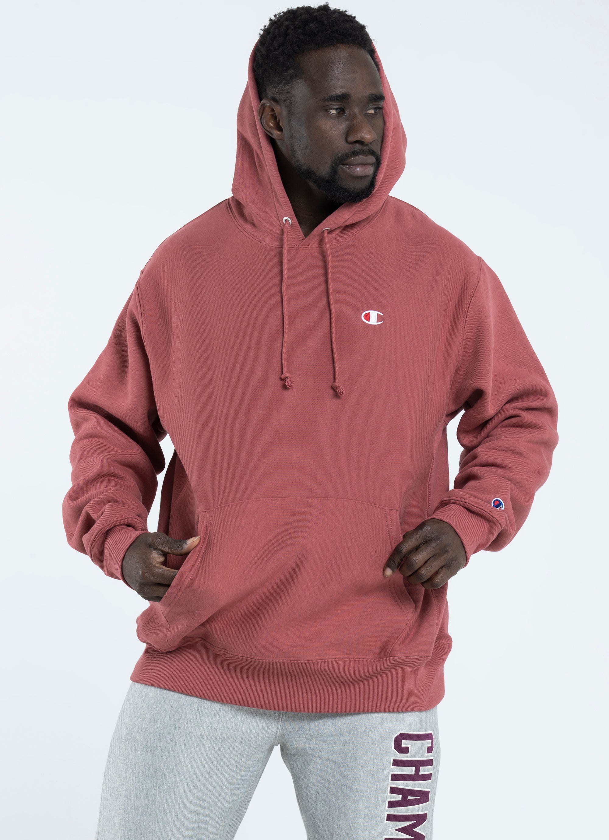 Champion hoodie outlet reverse weave pink