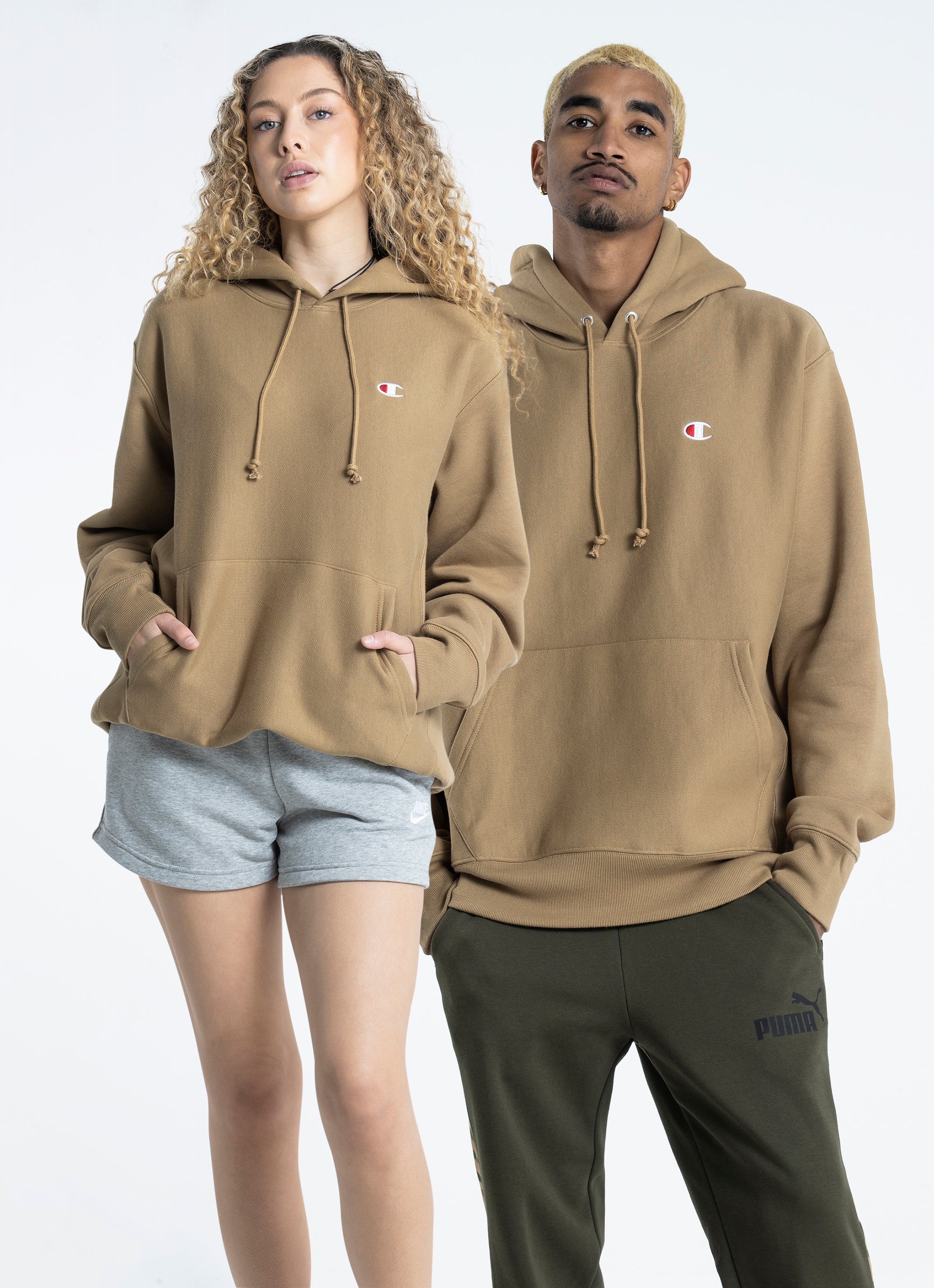 wheat champion hoodie