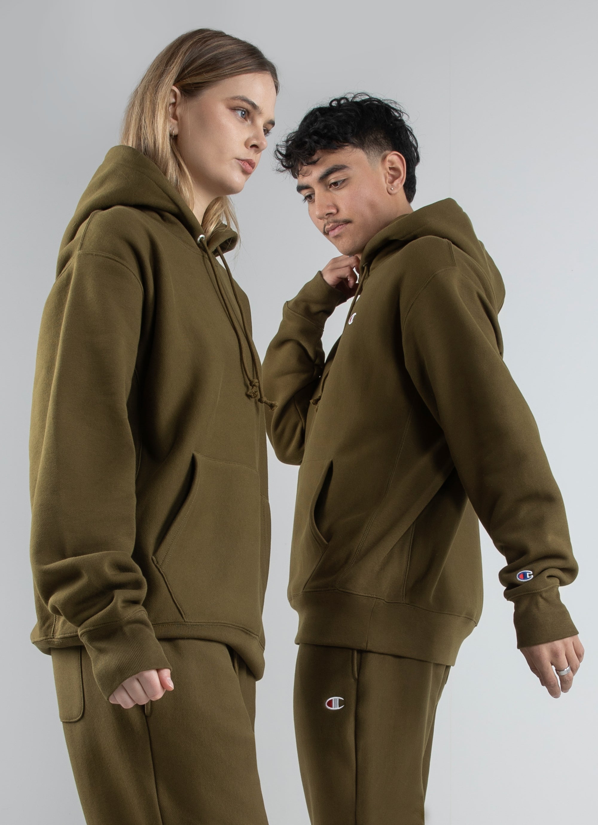 Champion on sale metallic hoodie