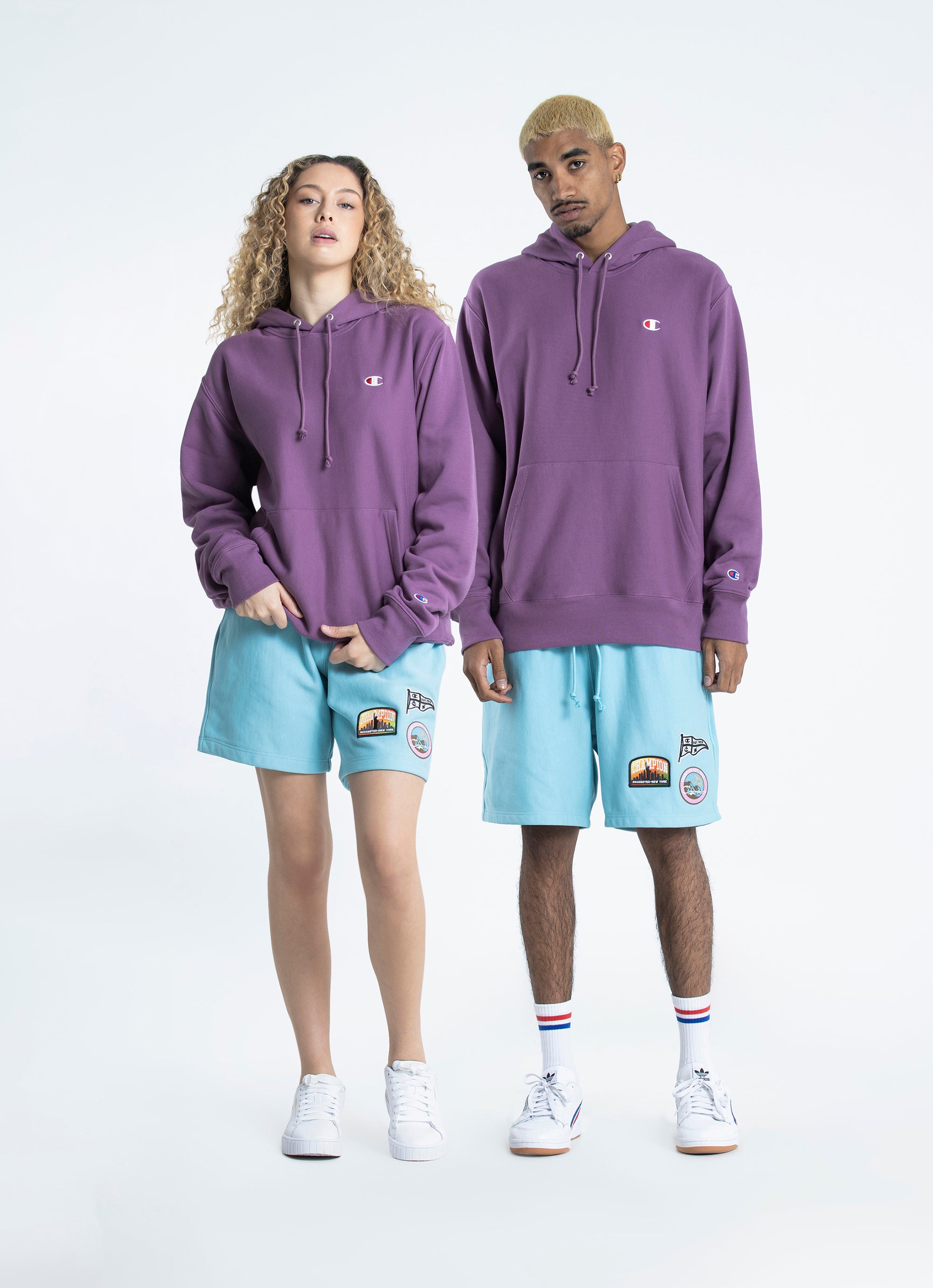 Purple champion cheap hoodie nz