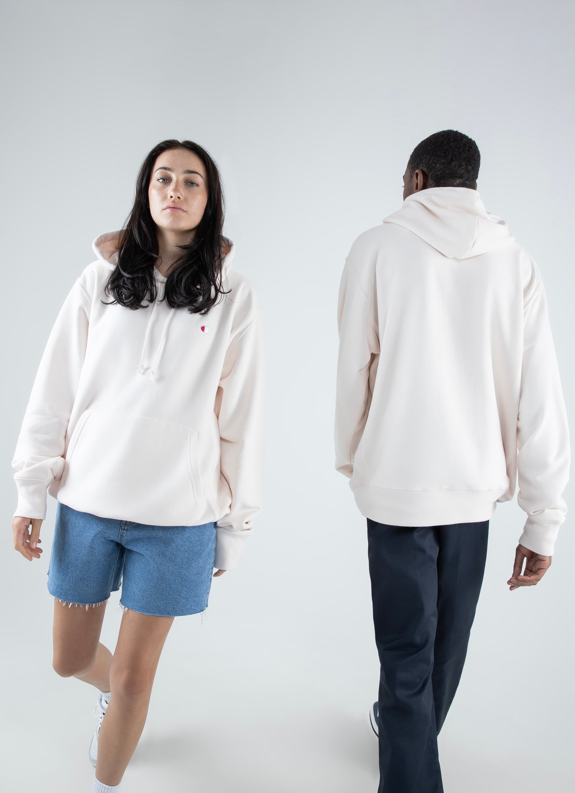 White champion women's on sale hoodie