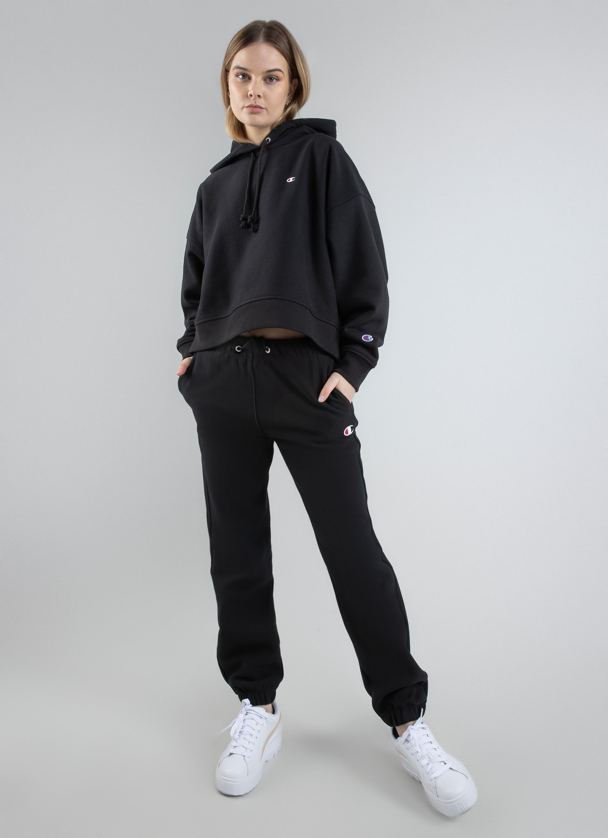 Champion hoodie outlet black womens