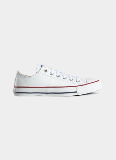 Weggelaten Tandheelkundig Ontspannend Converse Chuck Taylor All Star High 'leather' Shoe in White | Red Rat