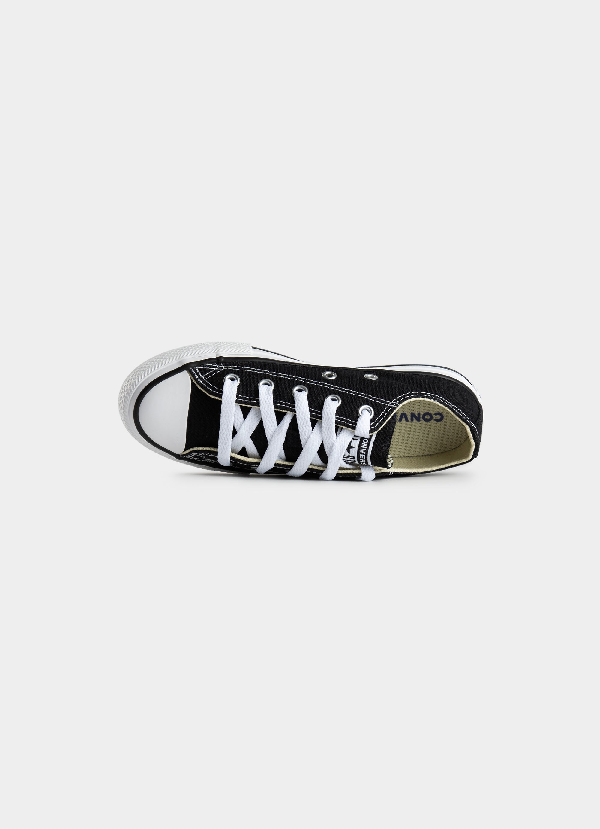 Converse Chuck Taylor All Star Low Shoe Kids in Black Red Rat