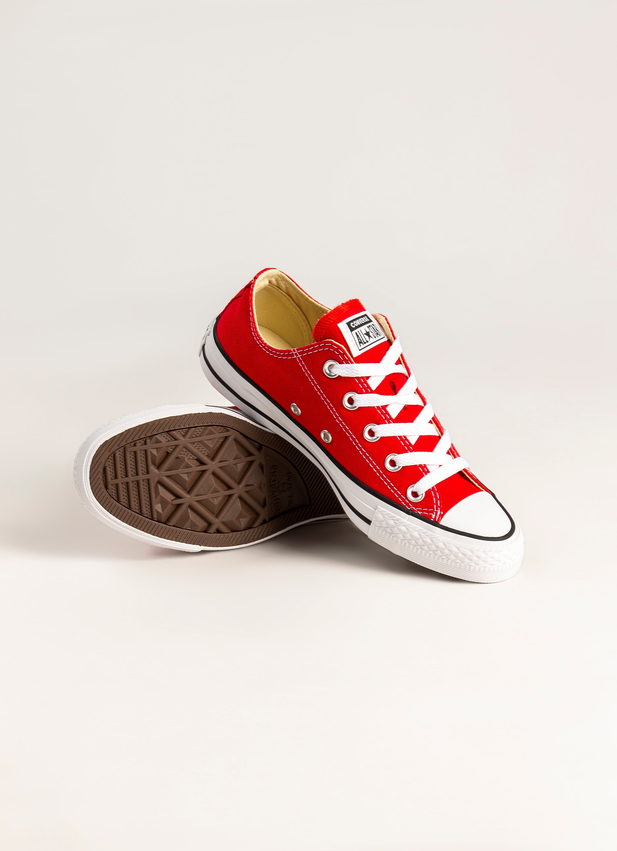 Converse all shop star red low