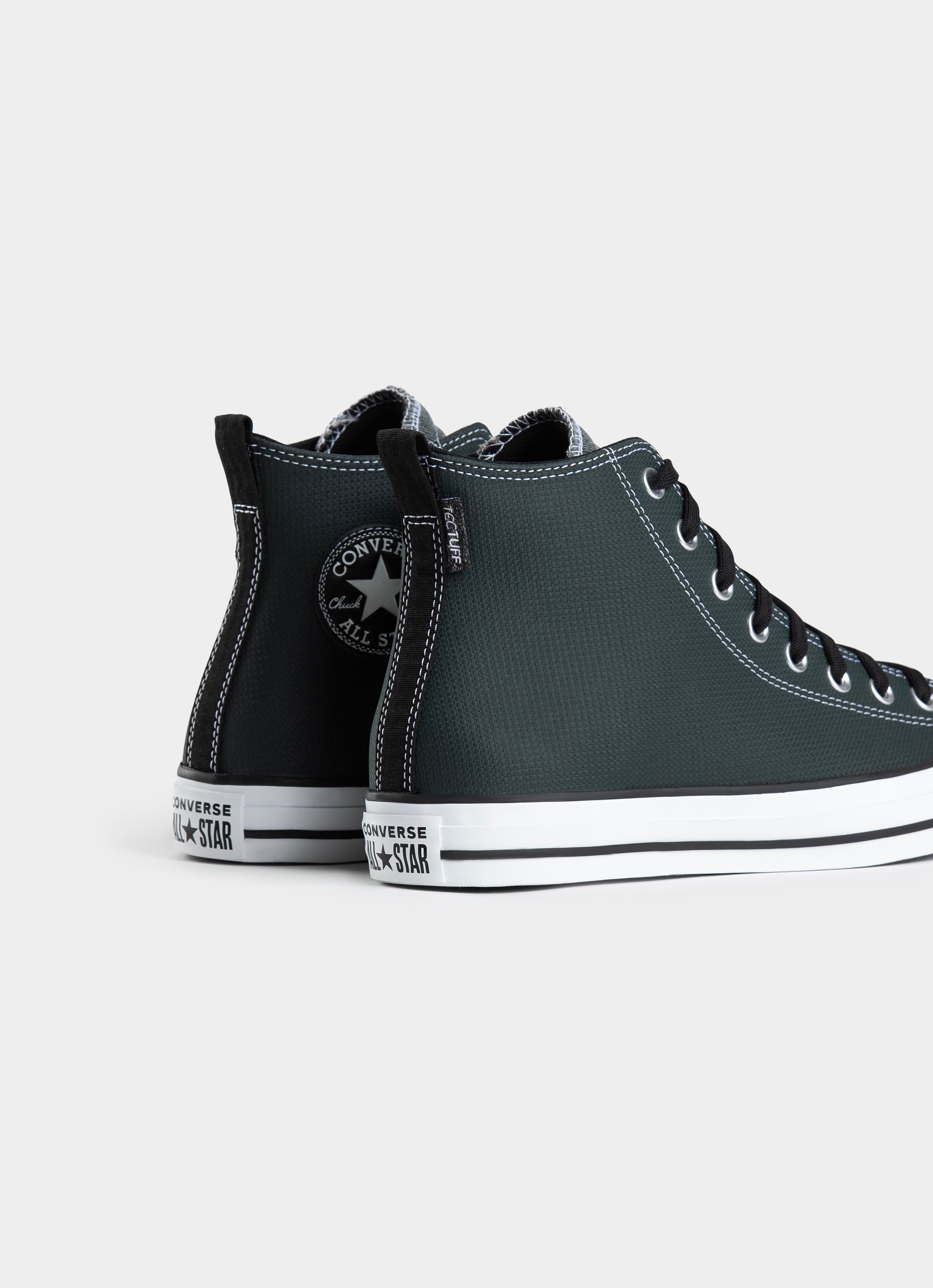 Converse black outlet leather shoes nz