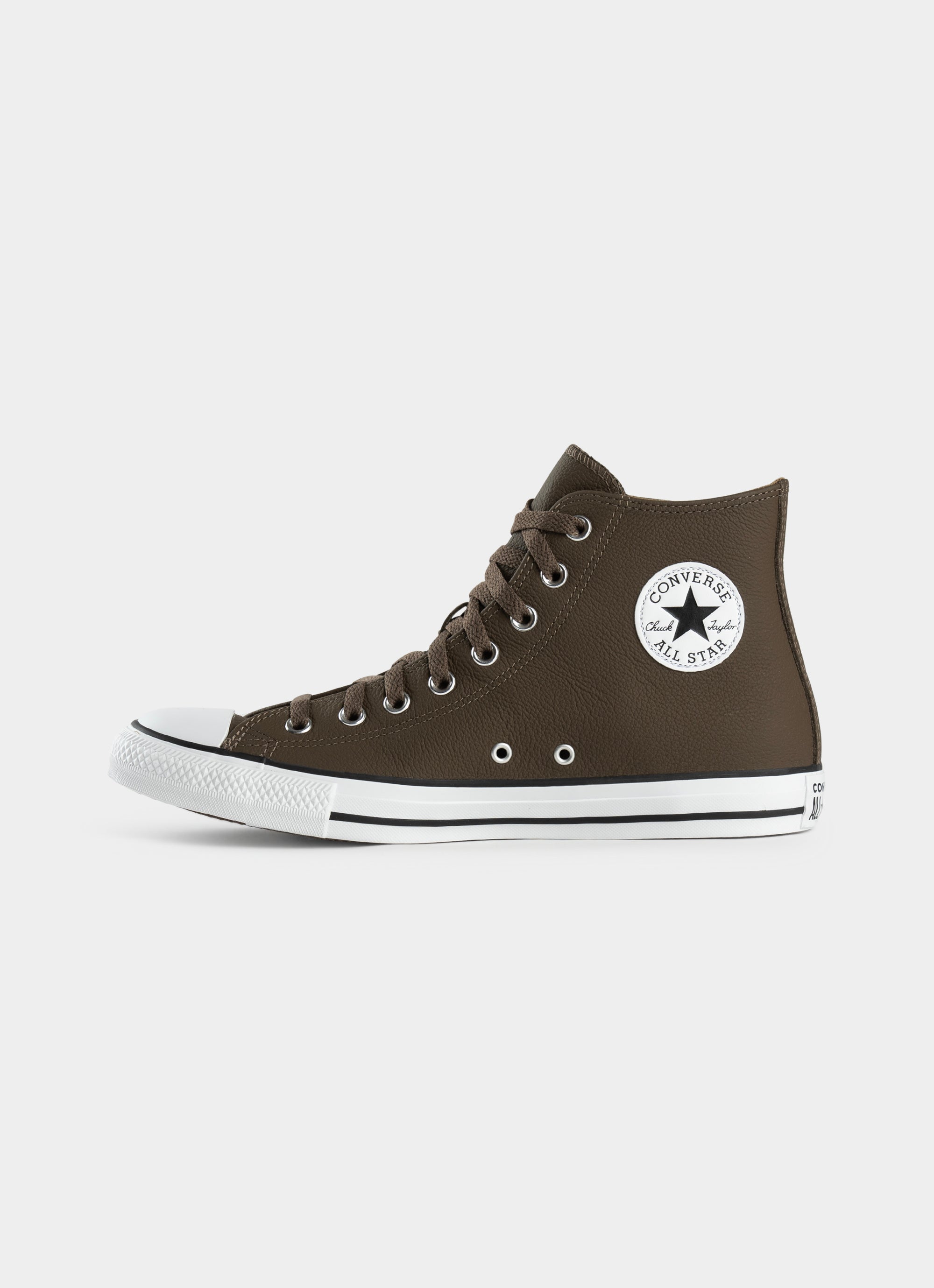 Converse brown leather outlet shoes