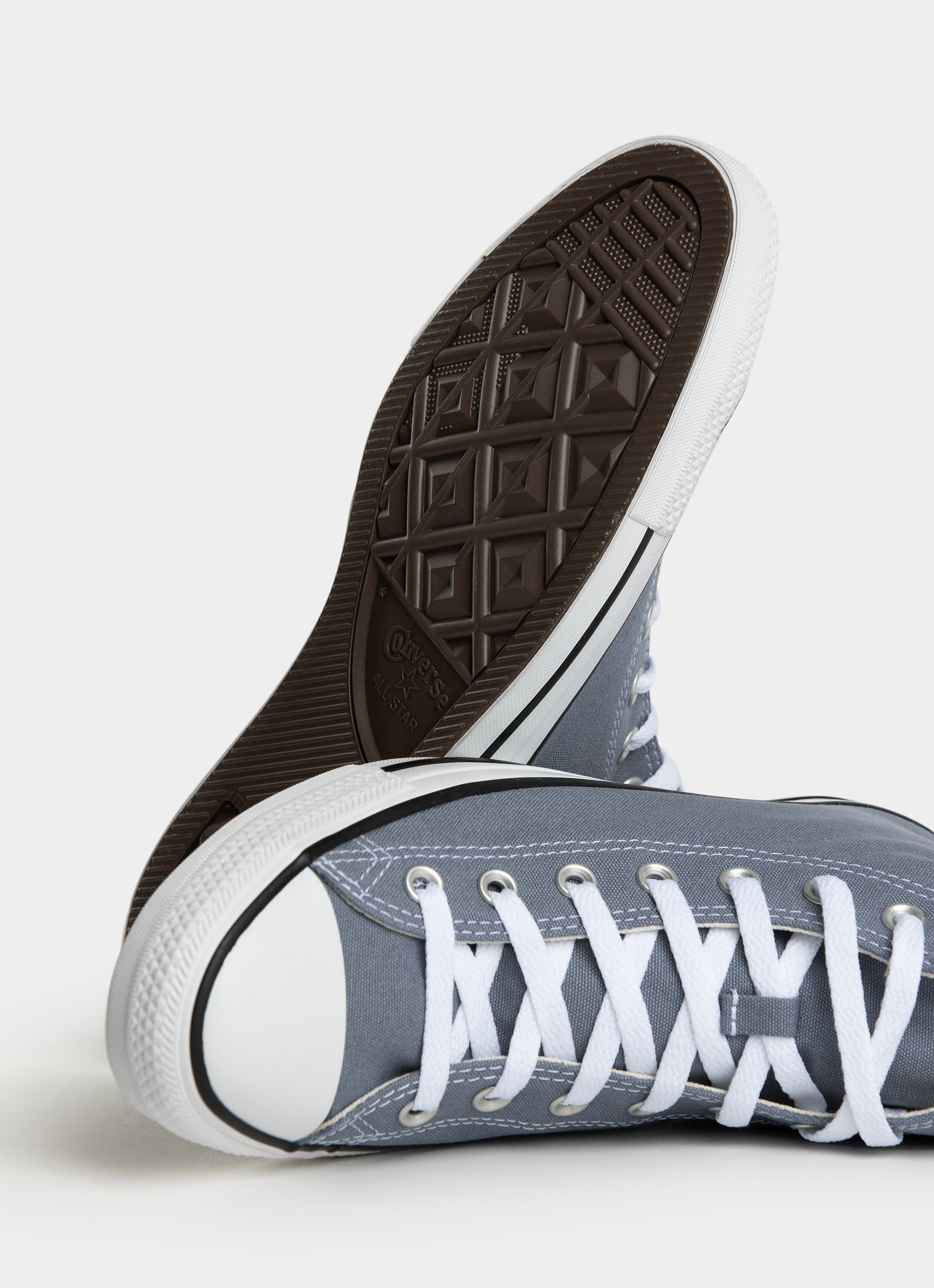 Converse high store cut grey