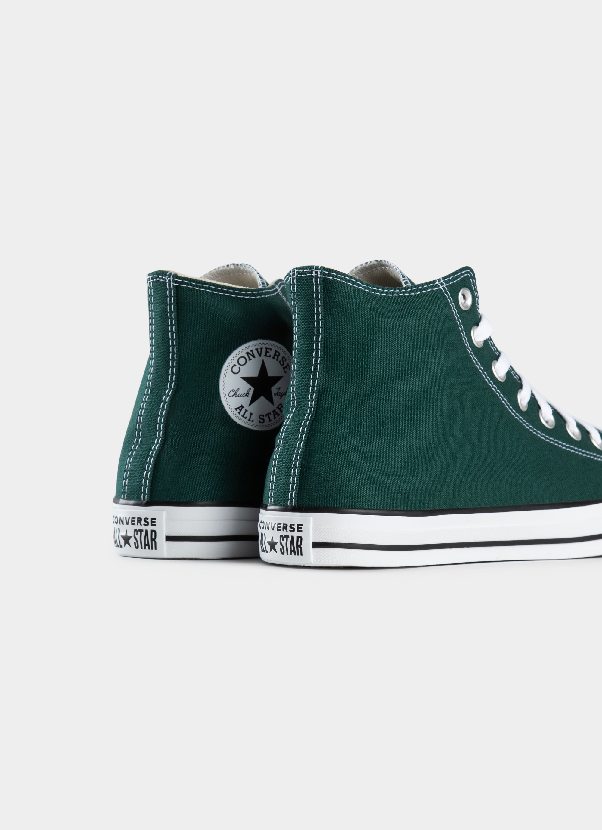 Green chucks cheap high tops