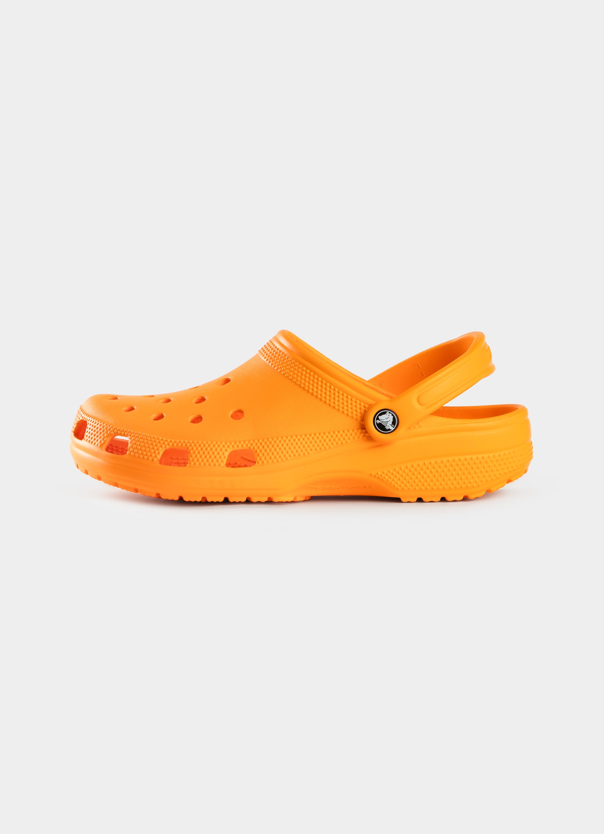 Orange classic online crocs