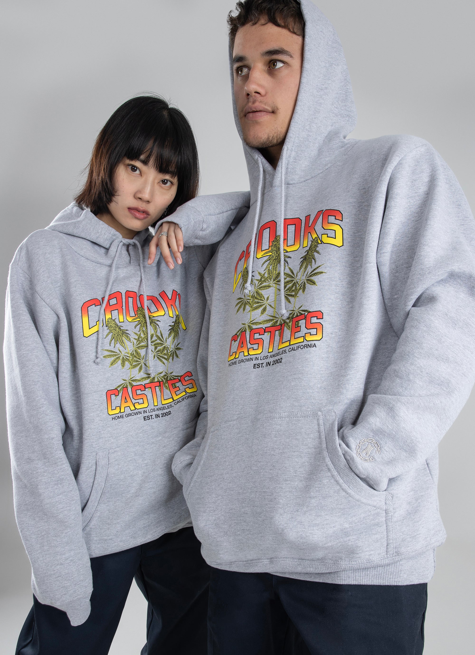 Crooks and castles 2024 zip up hoodie