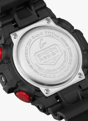 Casio G-shock Ignite Red Watch in Black | Red Rat