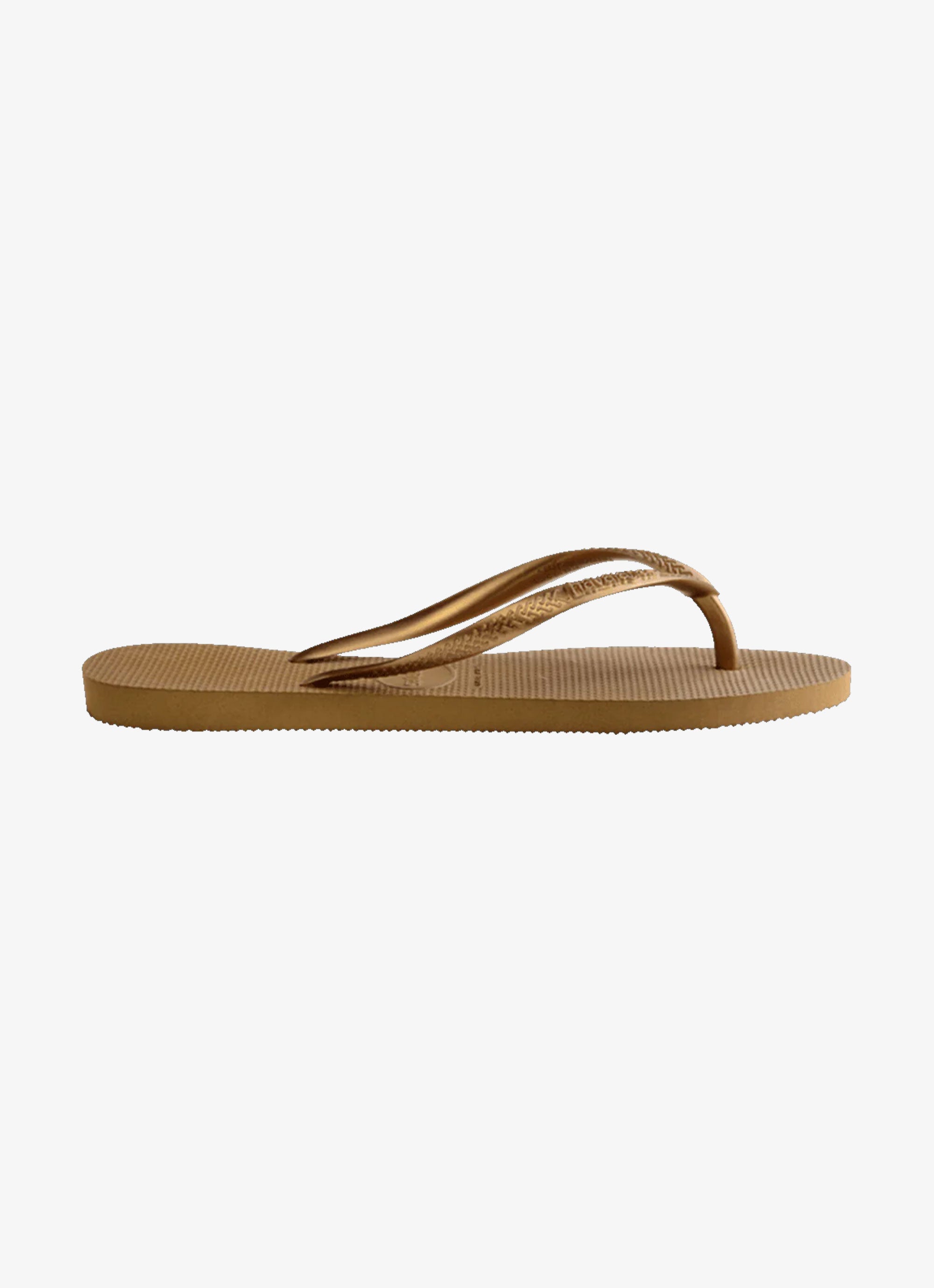 Havaianas Slim Womens in Brown Red Rat