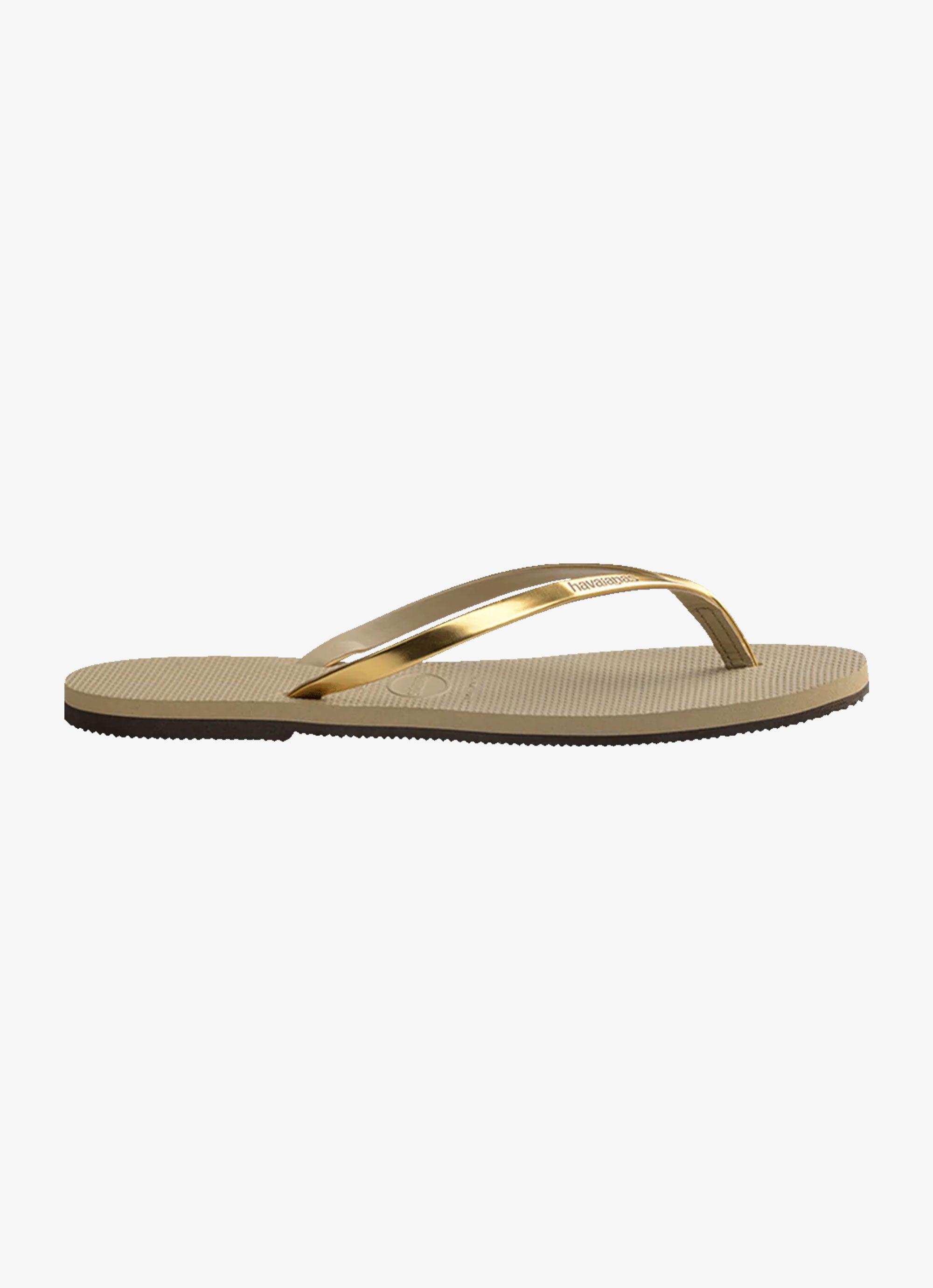 Havaianas You Metallic Womens in Brown Red Rat