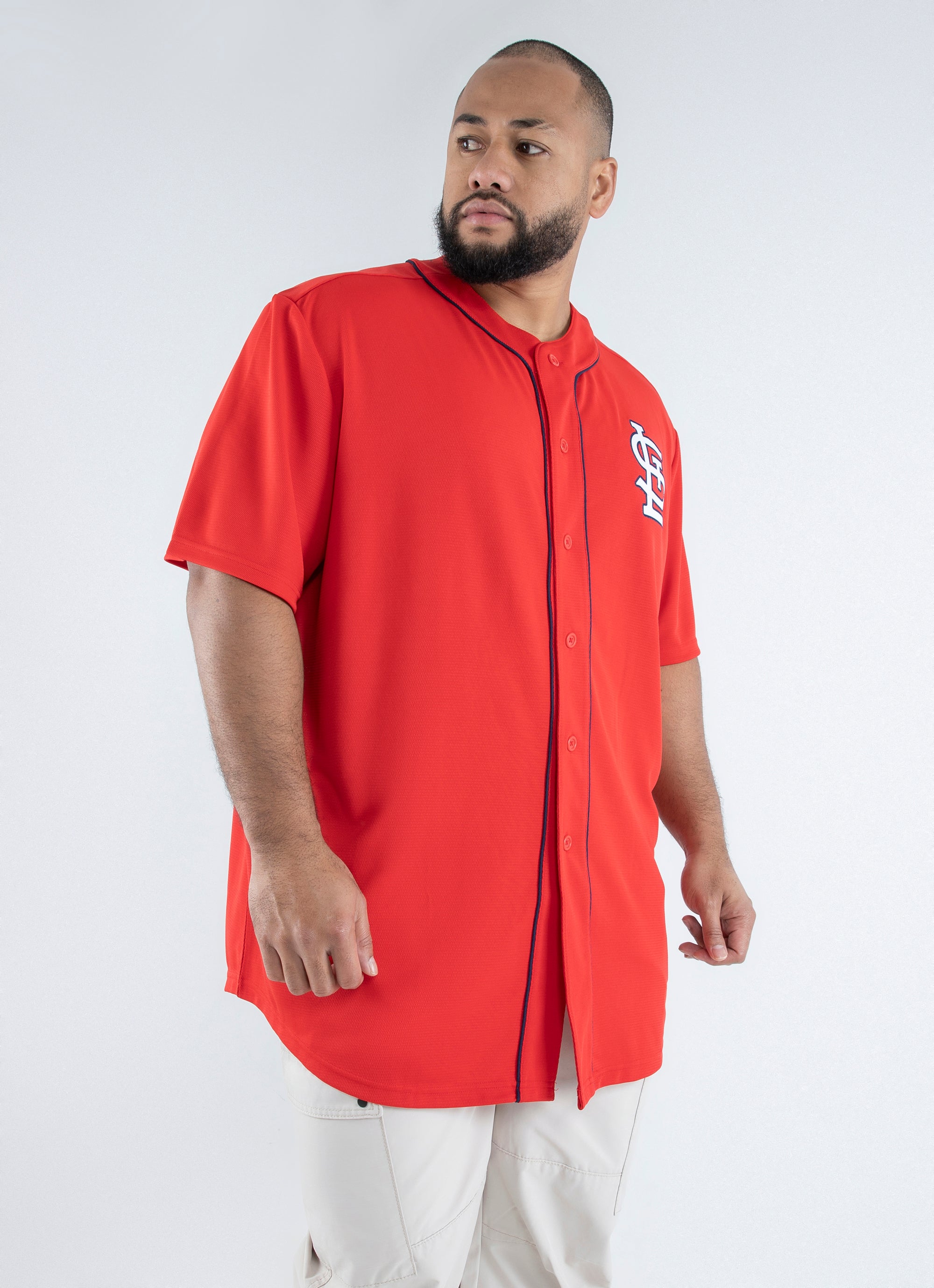 Majestic Mlb St Louis Cardinals Core Jersey - Big & Tall in Red