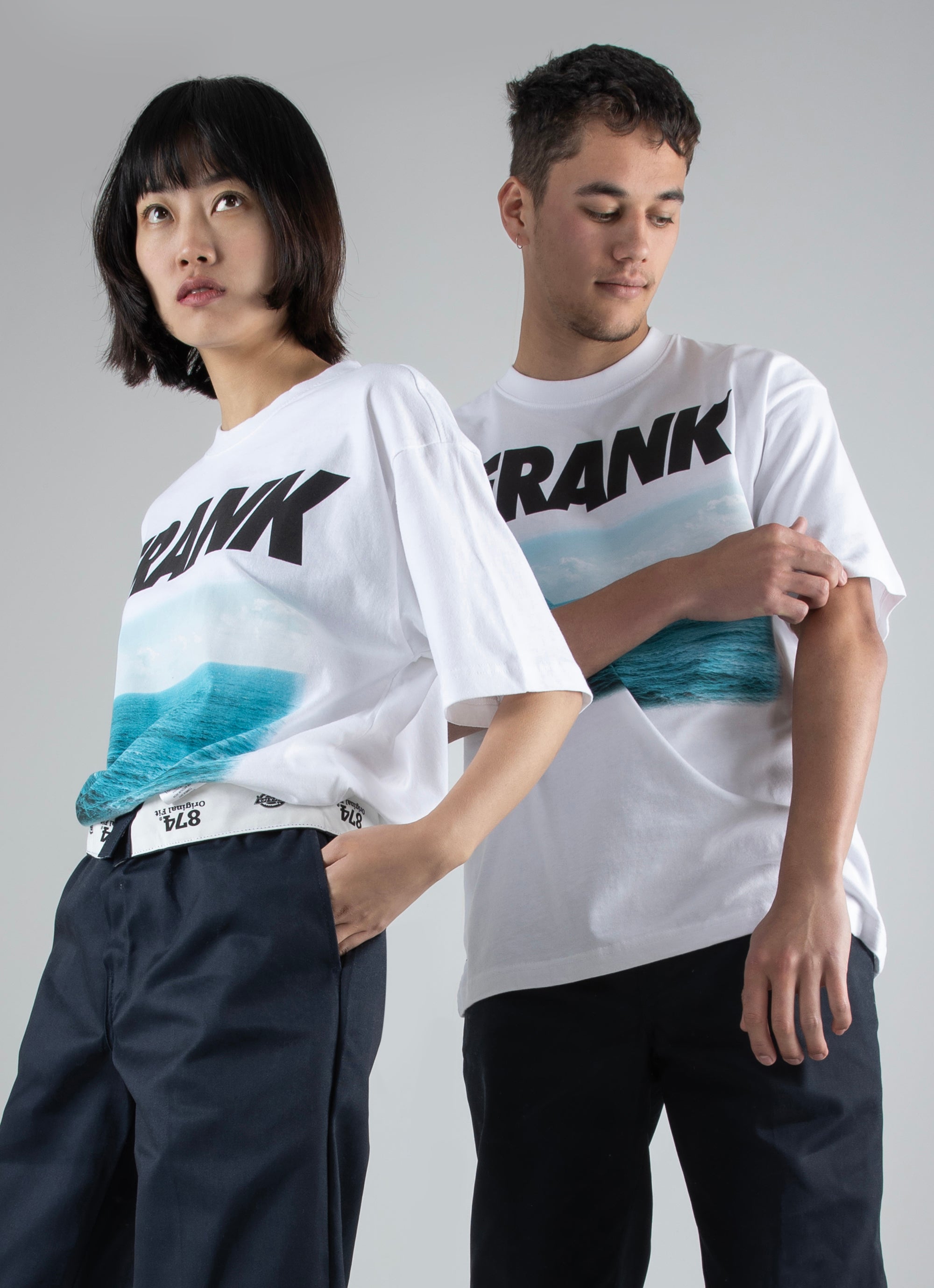 Market Frank Tee in White | Red Rat