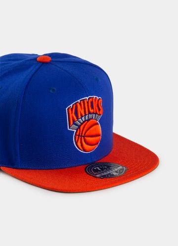 Mitchell & Ness Mlb New York Knicks Tm 2 Tone 2.0 Fitted Cap in