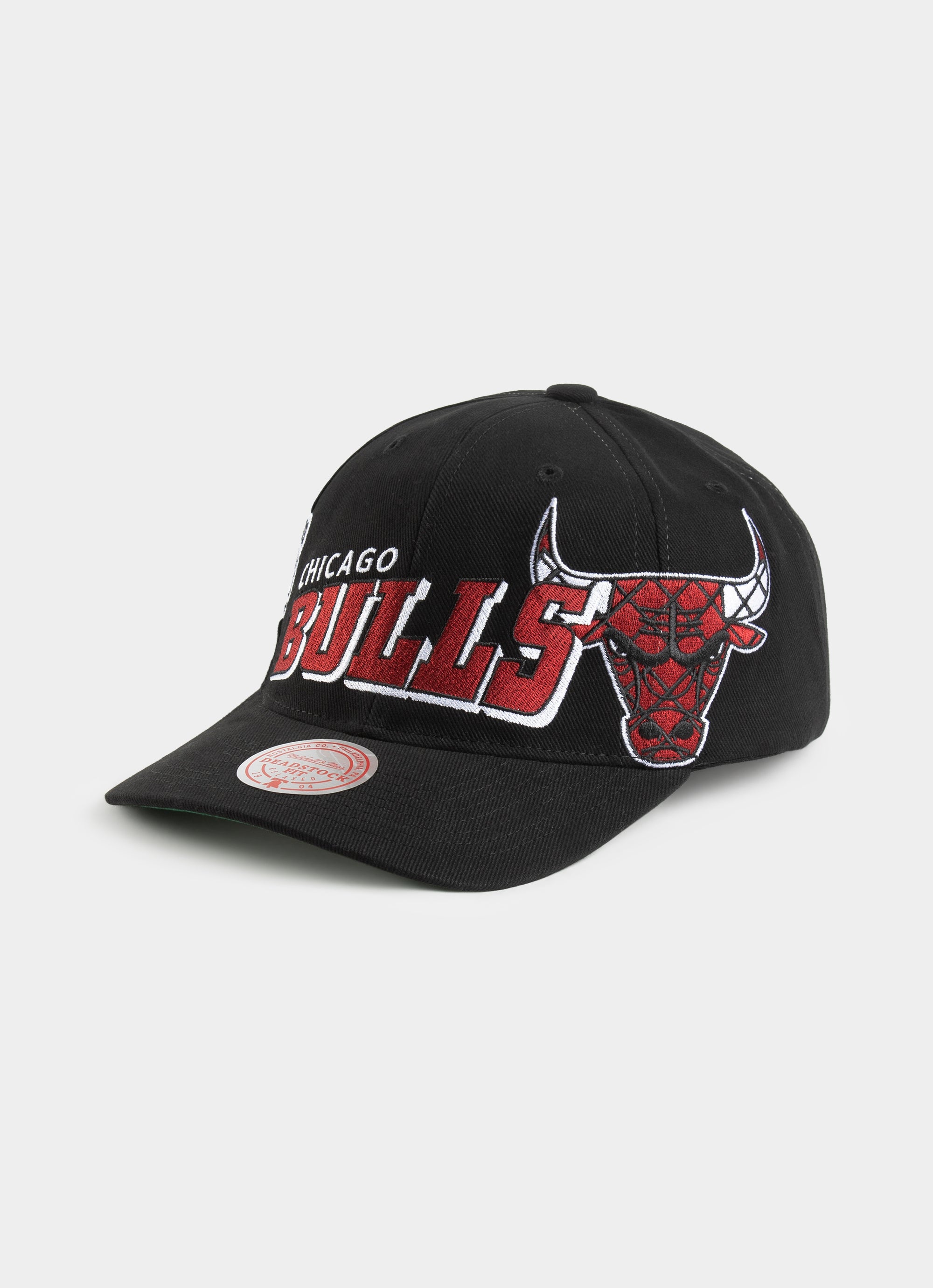 Mitchell Ness 110 Flexfit Snapback Cap Chicago Bulls