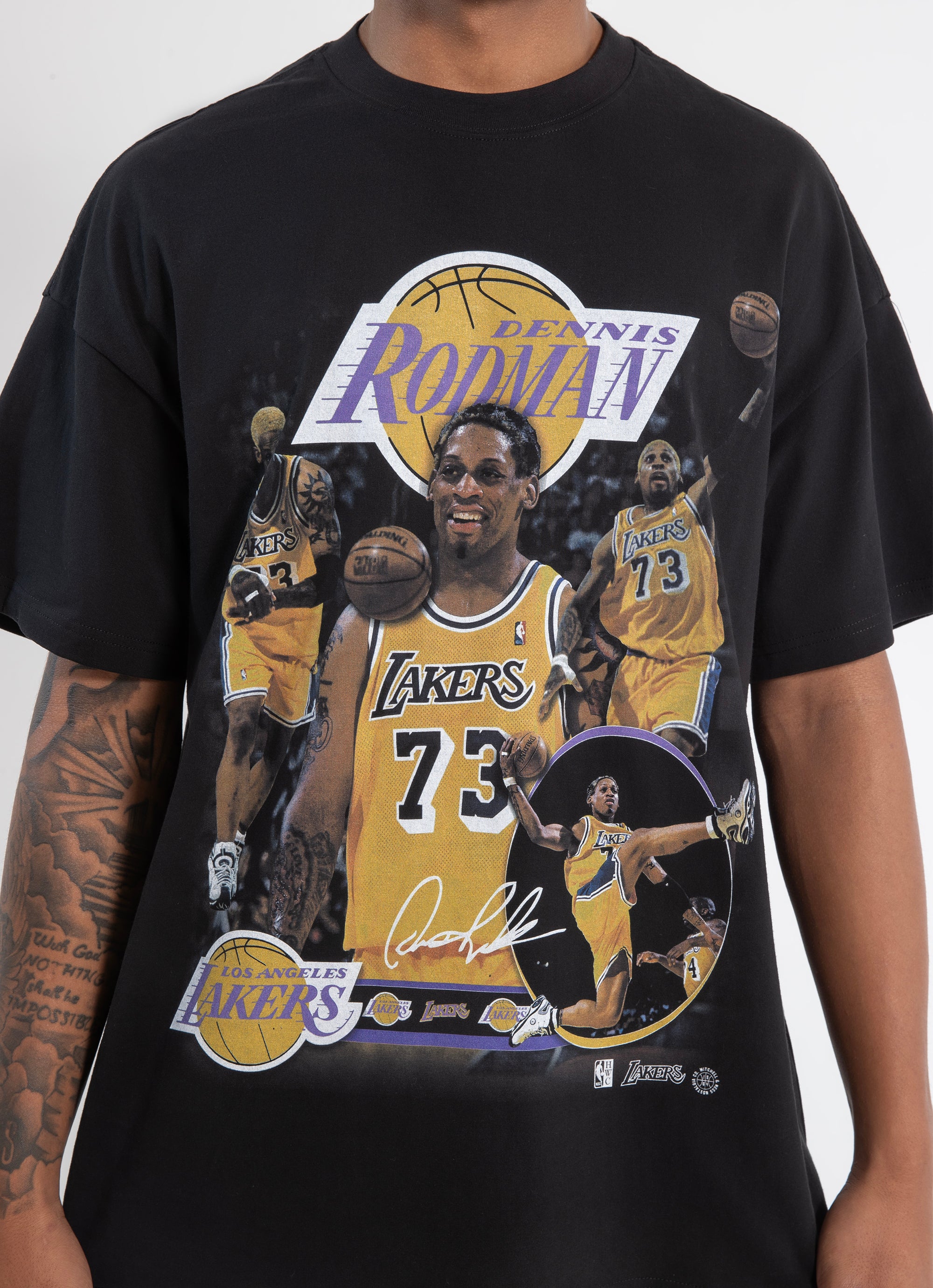 Dennis rodman best sale lakers shirt