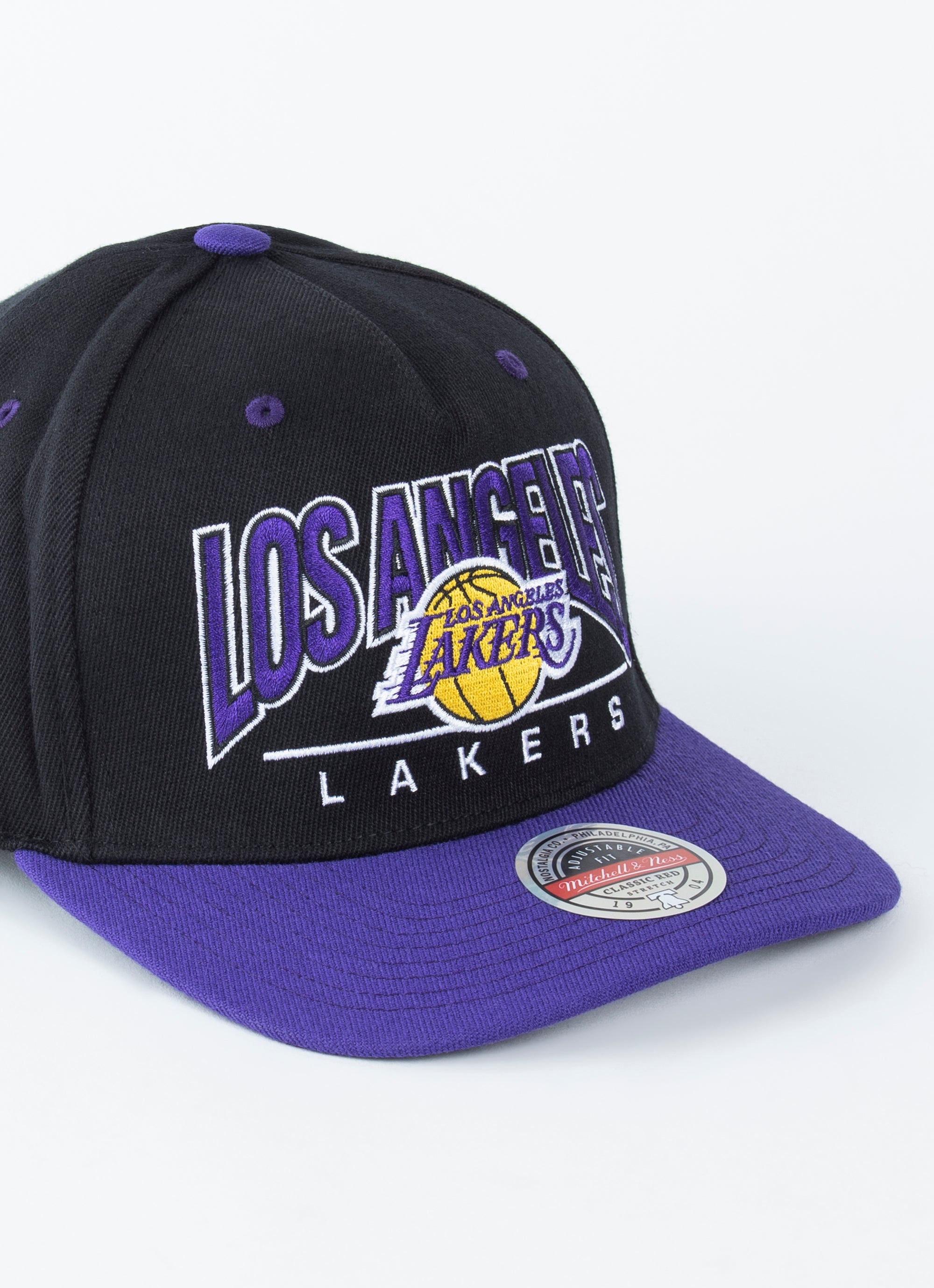 Caps Mitchell & Ness NBA O.G. Snapback Los Angeles Lakers Purple/ Yellow