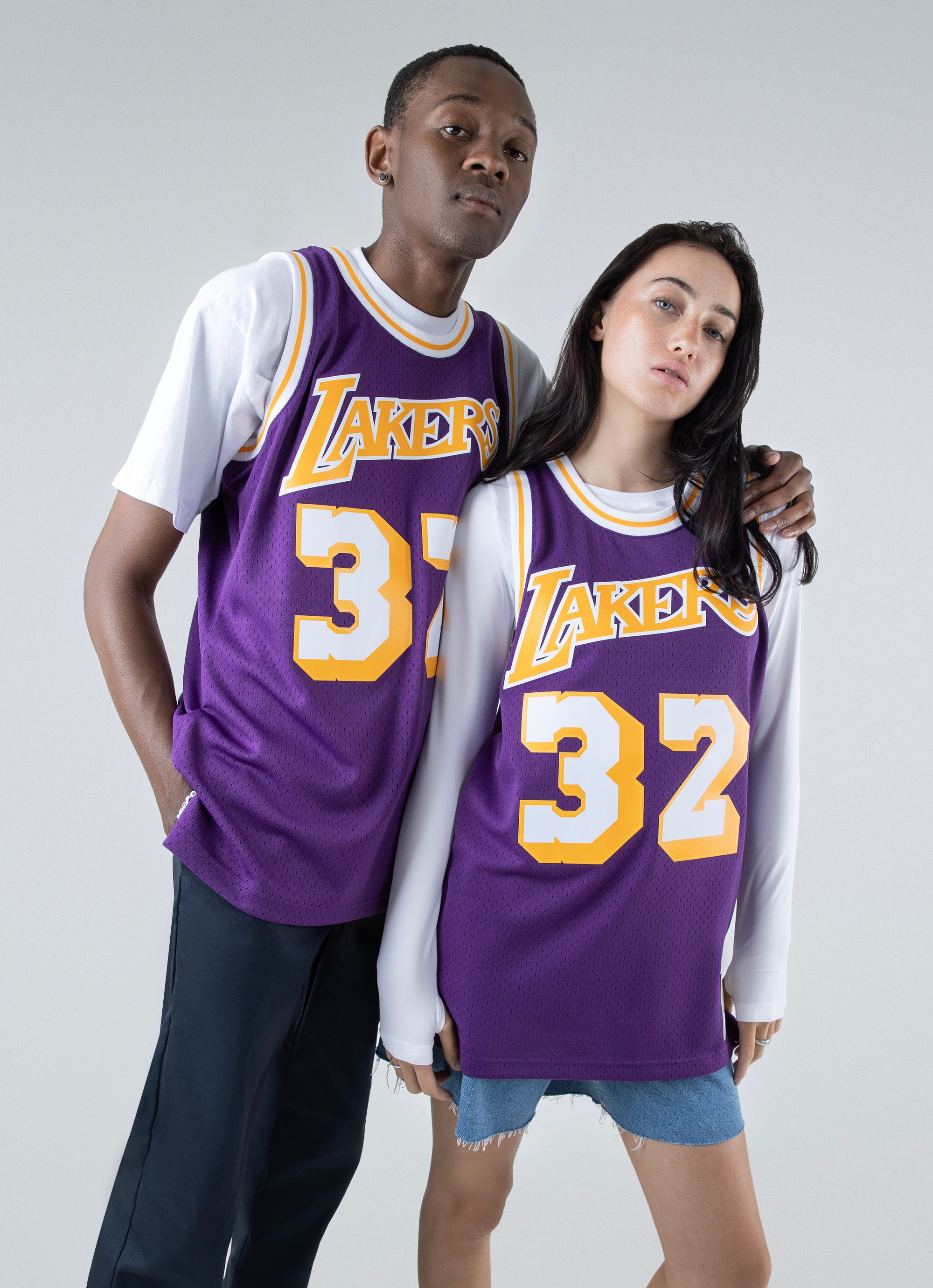 New purple lakers jersey best sale