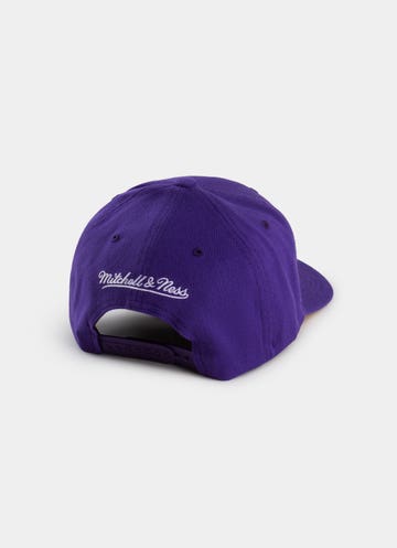 MITCHELL & NESS NBA LOS ANGELES LAKERS LOGO SNAPBACK PURPLE - Stay