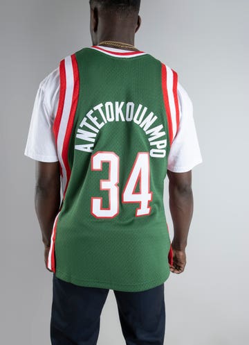 Milwaukee Bucks Nike Icon Swingman Jersey - Giannis Antetokounmpo