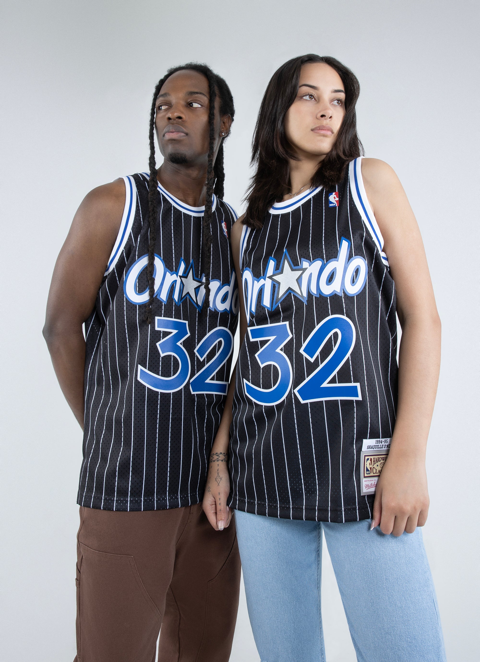 Mitchell & Ness Nba Orlando Magic 'shaquille O'neal' 94-95 Swingman Jersey  in Black | Red Rat